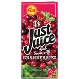 Buy cheap Just Juice Cranberries 1l Online