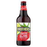 Buy cheap Brothers Strawberry & Lime Cider 500ml Online