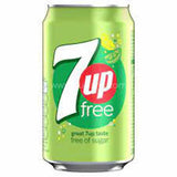 Buy cheap 7up Sugar Free  Can 330ml Online