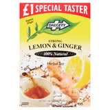Buy cheap Dalgety Lemon And Ginger Tea 72g Online