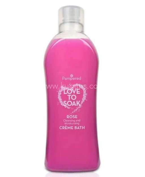 PAMPERED ROSE BATH CREME 1L