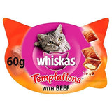 Buy cheap WHISKAS TEMPTATION BEEF 60GM Online