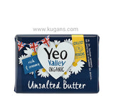 Buy cheap Yeo Valle Unsalted Butter 250g Online