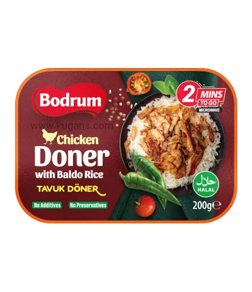 Bodrum Chicken Doner Rice–Kugans.com