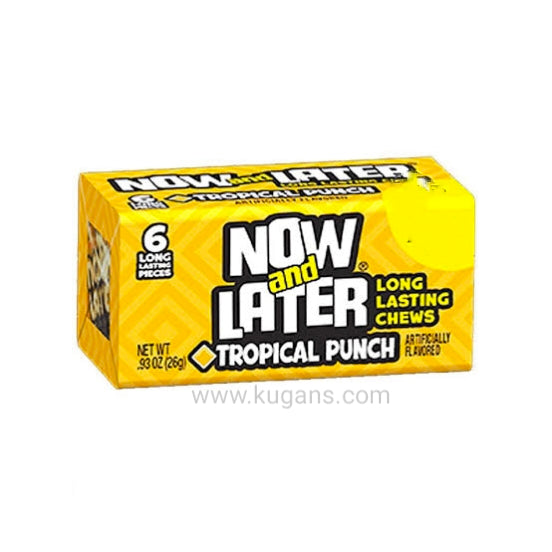 Buy cheap NOW & LATER TROPICAL PUNCH 26G Online