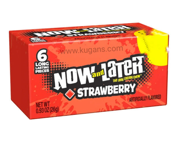 Buy cheap NOW & LATER  STRAWBERRY 26G Online