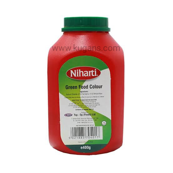 Buy cheap NIHARTI FOOD COLOUR GREEN 400G Online