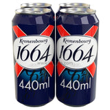 Buy cheap Kronenbourg 1664  4*440ml Online
