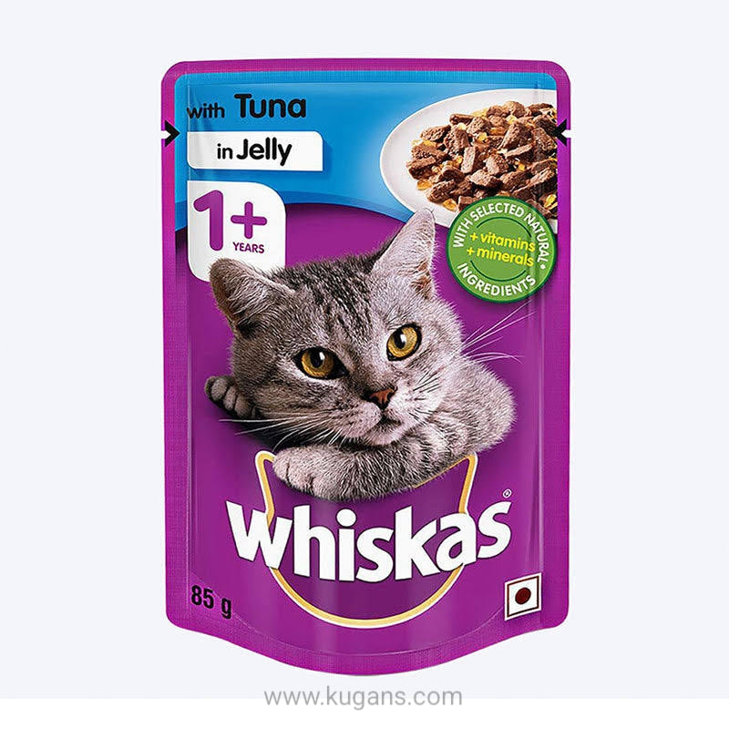Buy cheap WHISKAS 1 TUNA IN JELLY 85G Online