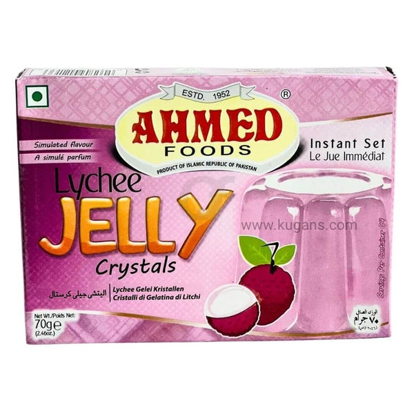 Buy cheap AHMED JELLY LYCHEE 70G Online