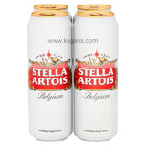 Buy cheap Stella Artois 4*pints Online