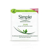 Buy cheap Simple Pure Soap 100g 2 Pack Online