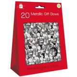 Buy cheap Gm Silver Gift Bows 20s Online