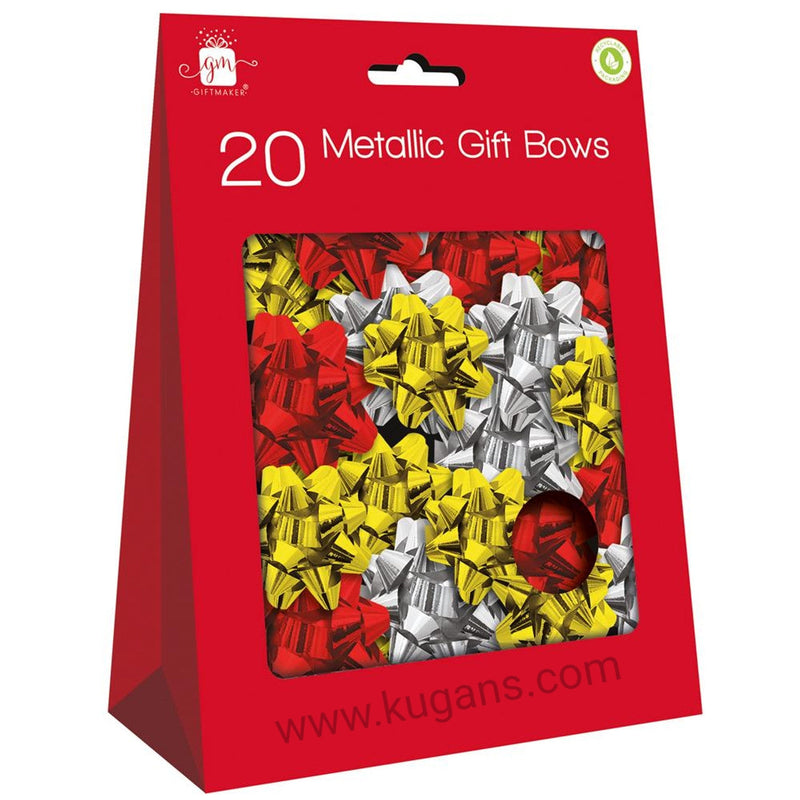 Gm Multi Colour Gift Bows 20s