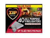 Buy cheap ZIP FIRELIGHTERS 40S Online