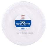 Buy cheap ROYAL MARKETS PAPER PLATE 100S Online