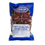 Buy cheap TOP OP DRY CHILLI WITH STEM Online