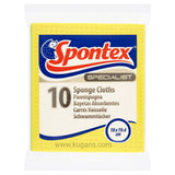 Buy cheap SPONTEX SPONGE CLOTHS 10S Online