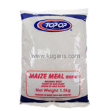 Buy cheap TOP-OP MAIZE MEAL  WHITE 1.5KG Online