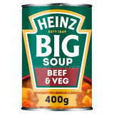 Buy cheap HEINZ BIG SOUP BEEF VEG 400G Online