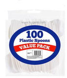 Buy cheap DID PLASTIC SPOONS WHITE 100S Online