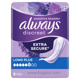 Buy cheap ALWAYS DISCREET LONG 8S Online