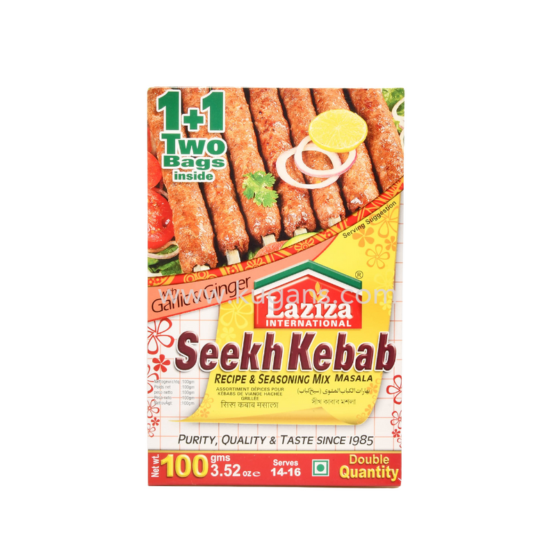 Laziza Seekh Kebab Masala Mix 100g