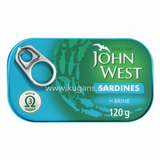 Buy cheap John West Sardines In Brine 120g Online
