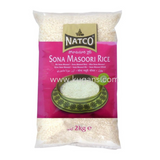 Buy cheap Natco Sona Masoori Rice 2kg Online