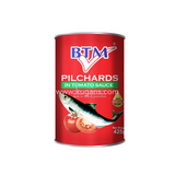Buy cheap Btm Pilchards In Tomato Sauce 425g Online
