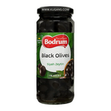 Buy cheap Bodrum Whole Black Olives 680g Online