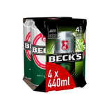 Buy cheap Becks Beer 4x440ml Online