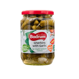 Buy cheap Bodrum Gherkins With Garlic 680g Online