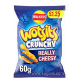 Buy cheap Walkers Wotsits Cheesy 60g Online