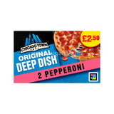 Buy cheap Chicago Town 2 Deep Dish Pepperoni Pizza 310g Online