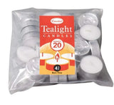 Buy cheap Essential Tealight Candles 20pcs Online