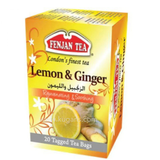 Buy cheap Fenjan Tea Lemon & Ginger 20pcs Online