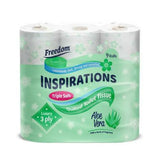 Buy cheap Freedom Aloe Toilet Roll 9pcs Online