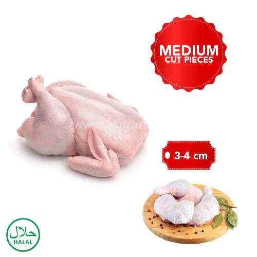 Fresh Whole Chicken Skin On Medium