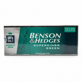 Buy cheap Benson & Hedges Superkings Green Cigarettes 20 Pcs Online