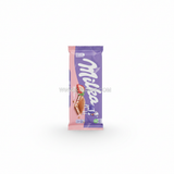 Buy cheap Milka Strawberry Chocolate Bar 100 G Online
