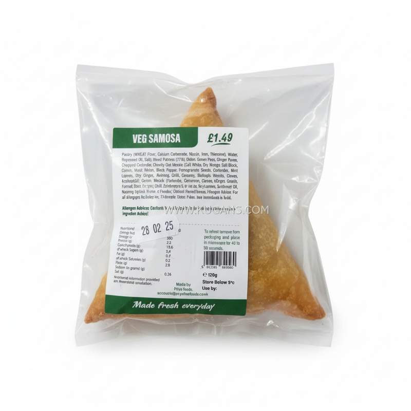 SAMOSA VEG 120G