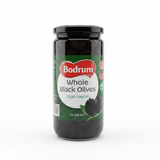 Buy cheap Bodrum Whole Black Olives 680g Online