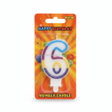 Buy cheap Happy Birthday Candle 6 Online