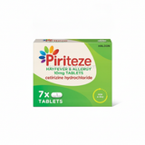 Buy cheap Piriteze Allergy Tablets 7pcs Online
