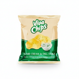 Buy cheap Viva Chips Sour Cream & Dill Style 100 G Online