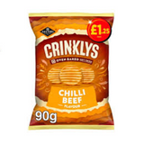 Buy cheap Jacobs Crinkly Chilli Beef 90g Online