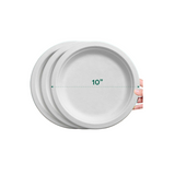 Buy cheap Compostable Plate 10 Inch 25pcs Online