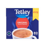 Buy cheap Tetley Original 80pcs Online