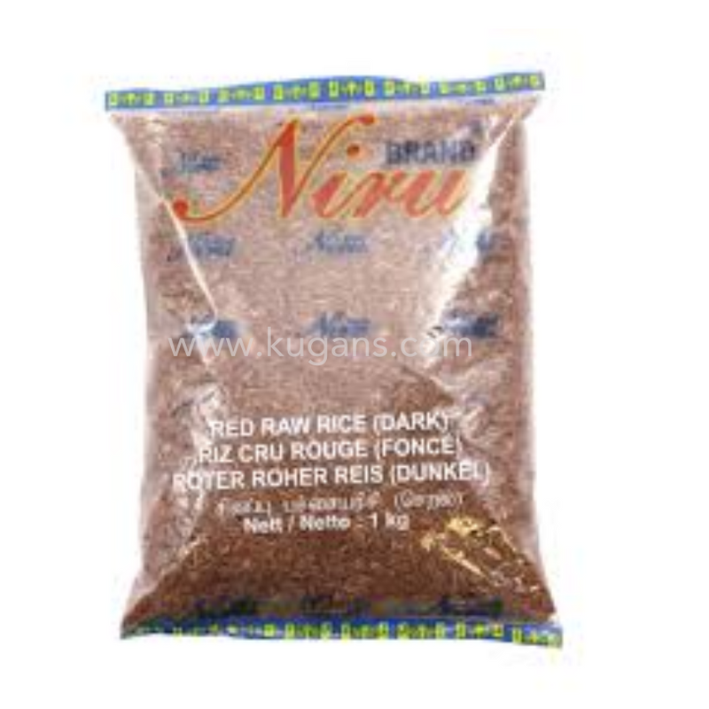 NIRU RED RAW RICE DARK 1KG